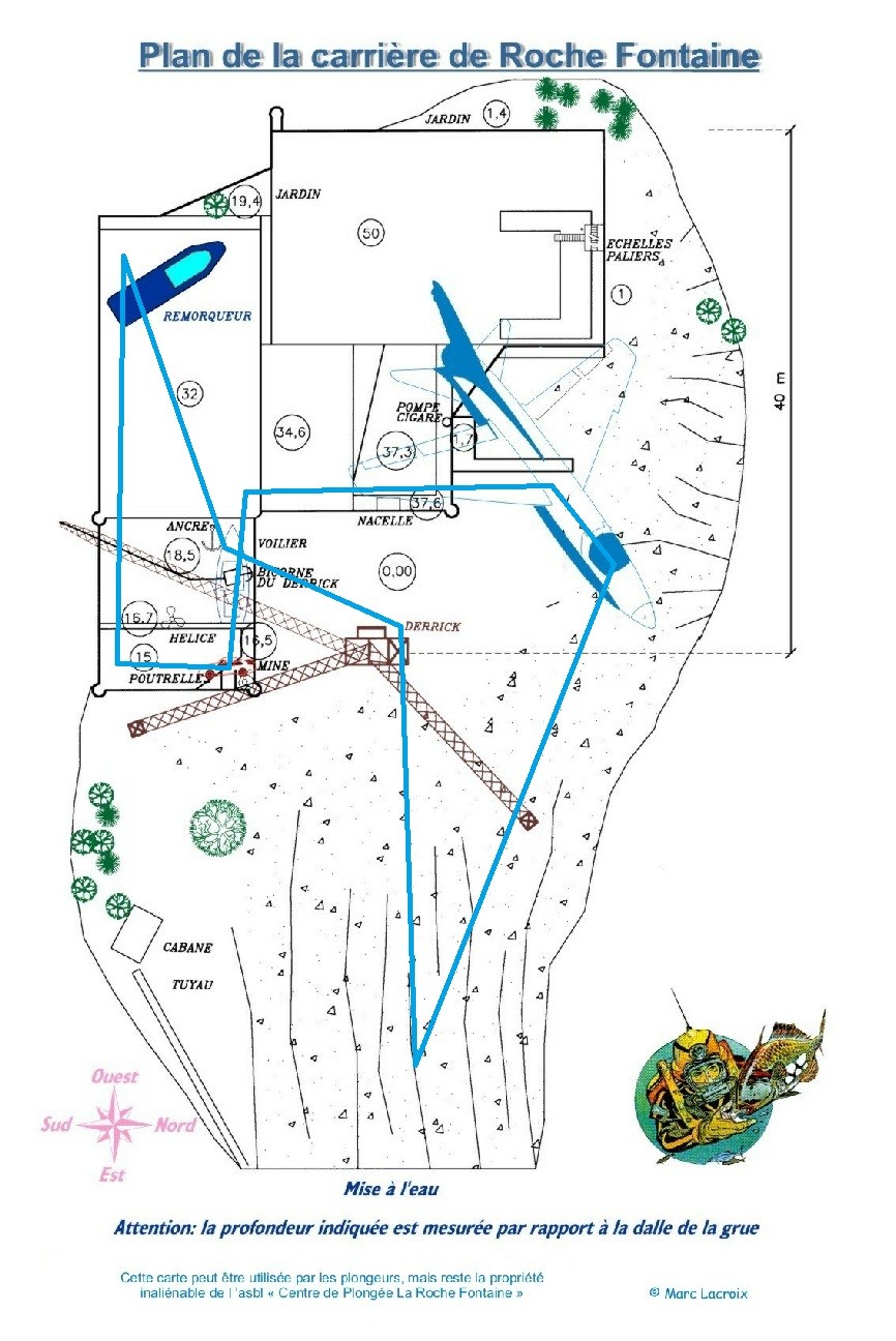 Rochefontaine - Philippeville Plan-Carriere-Rochefontaine-bleu