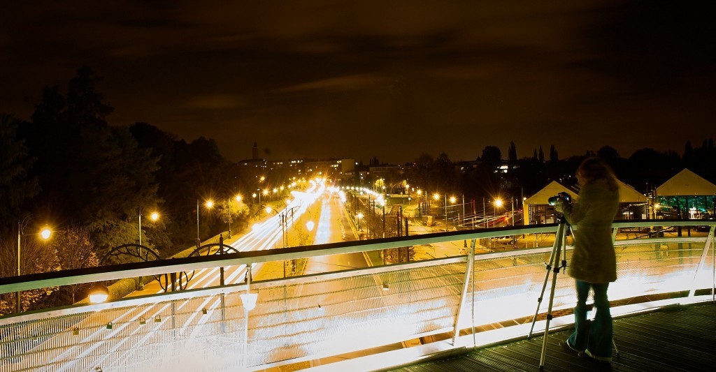 Photo de nuit Pont du musé du tram 18103029-10-2013