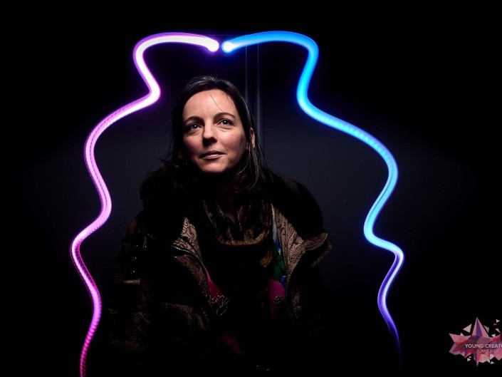 Light Painting pour sida sos a Namur