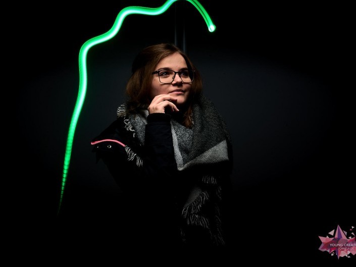 Light Painting pour sida sos a Namur