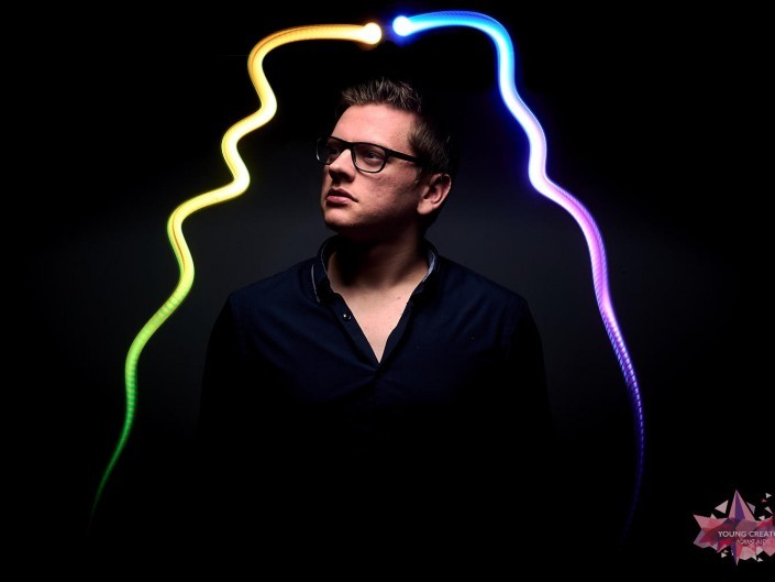 Light Painting pour sida sos a Namur