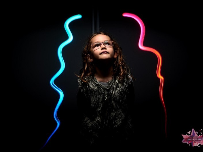 Light Painting pour sida sos a Namur