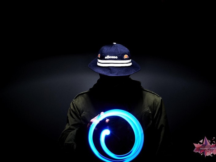 Light Painting pour sida sos a Namur
