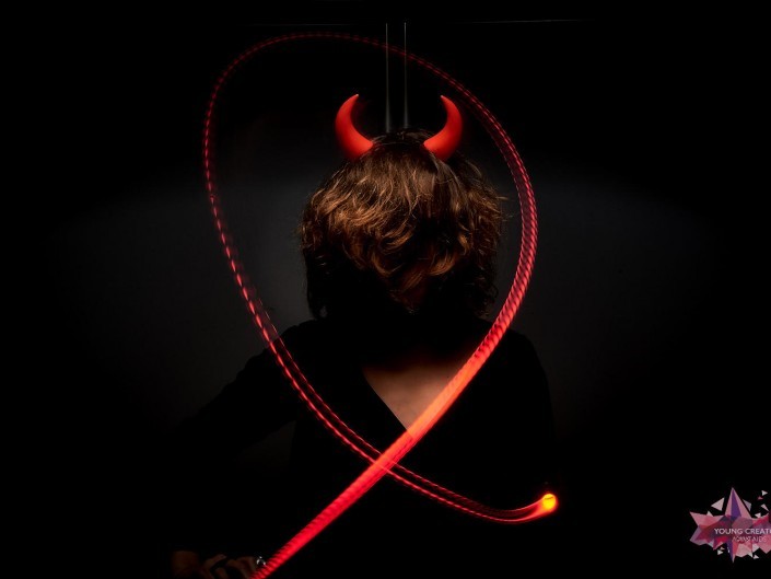 Light Painting pour sida sos a Namur
