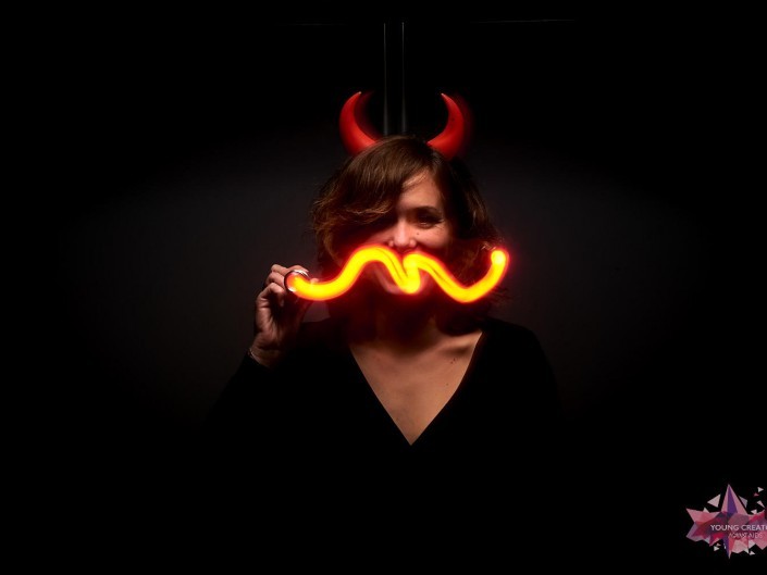Light Painting pour sida sos a Namur