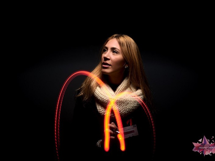 Light Painting pour sida sos a Namur