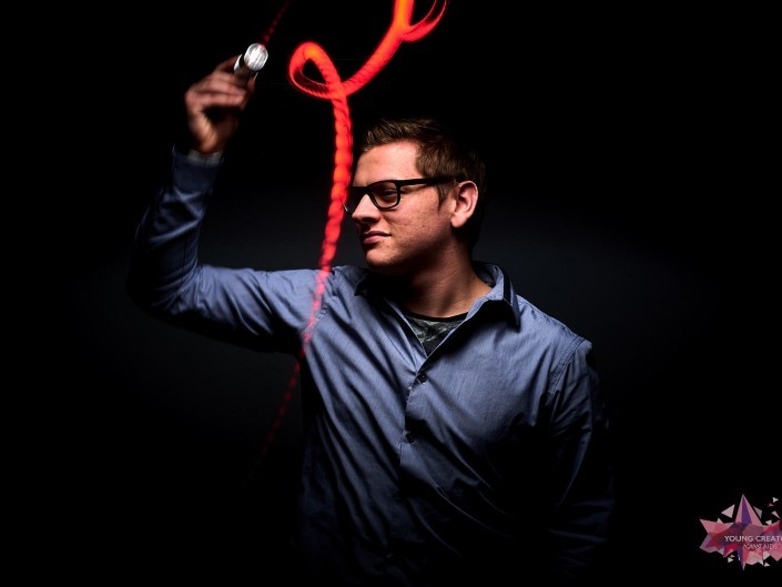 Light Painting pour sida sos a Namur
