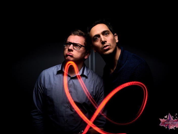 Light Painting pour sida sos a Namur