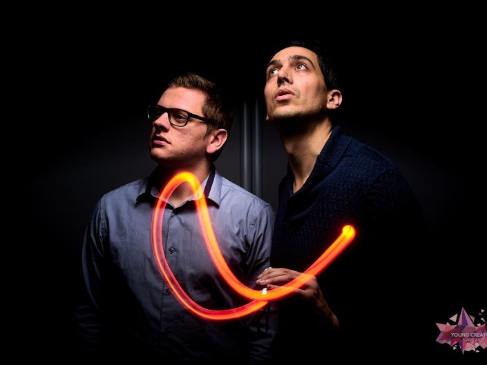 Light Painting pour sida sos a Namur