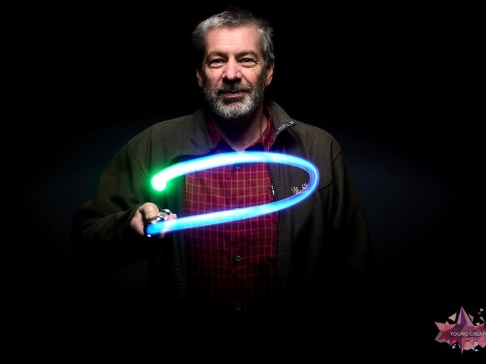 Light Painting pour sida sos a Namur