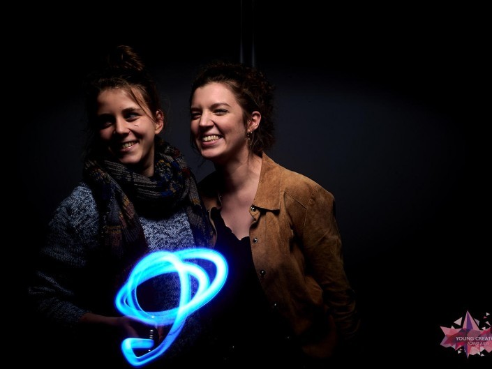 Light Painting pour sida sos a Namur