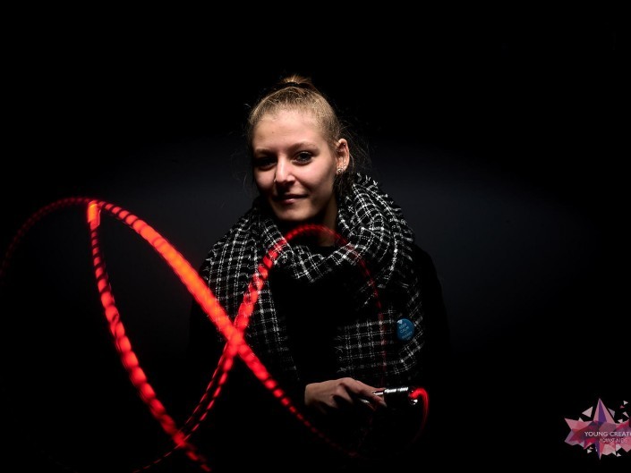 Light Painting pour sida sos a Namur