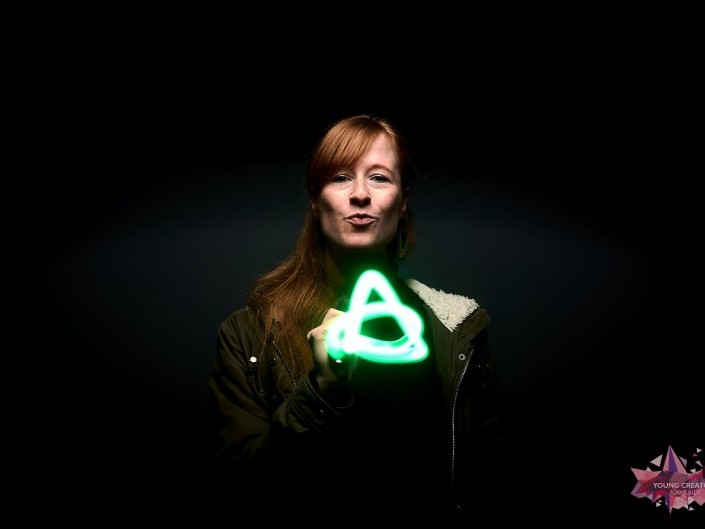Light Painting pour sida sos a Namur