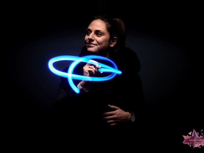 Light Painting pour sida sos a Namur
