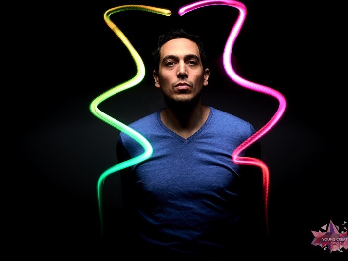 Light Painting pour sida sos a Namur