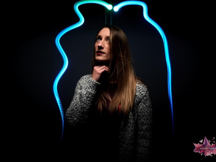 Light Painting pour sida sos a Namur