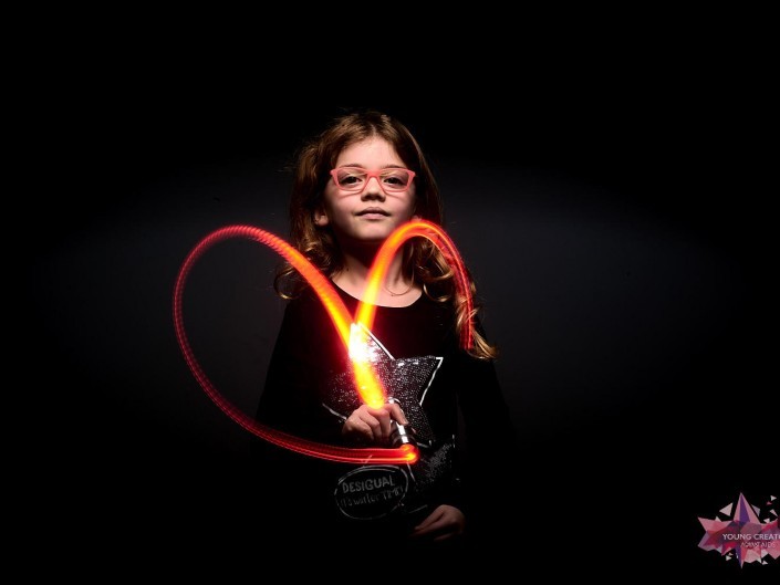 Light Painting pour sida sos a Namur