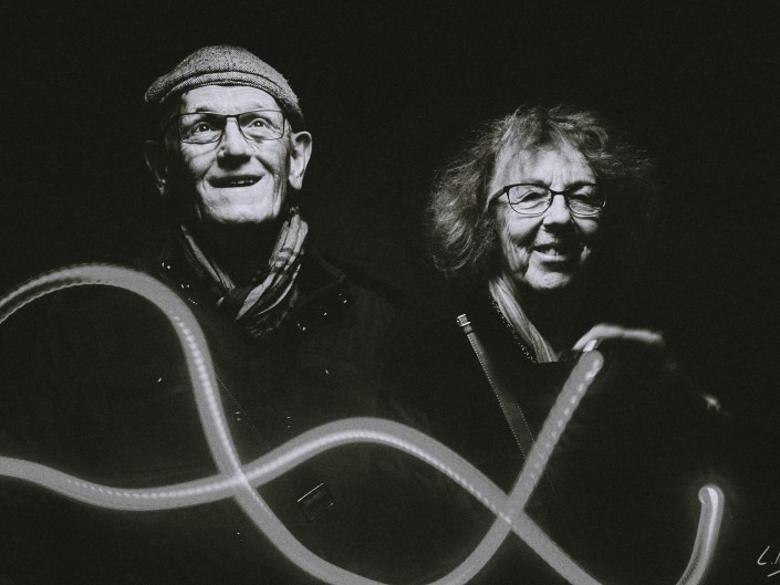 Light Painting pour sida sos a Namur
