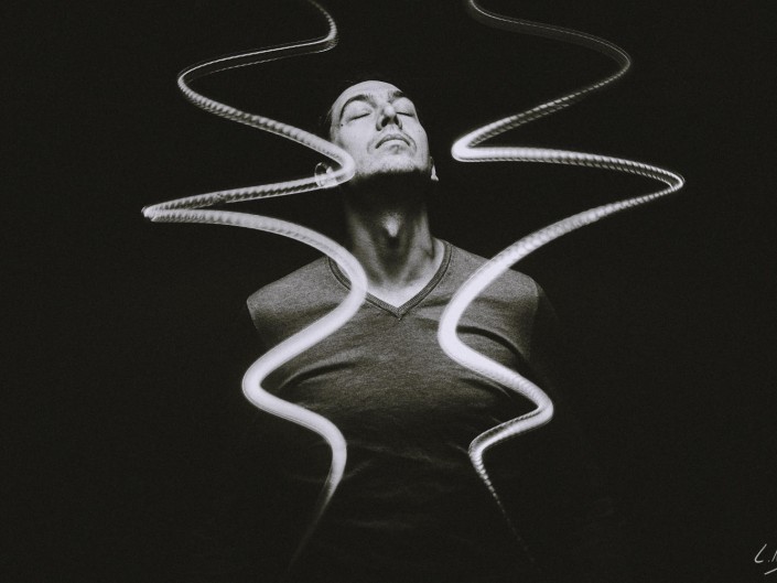 Light Painting pour sida sos a Namur