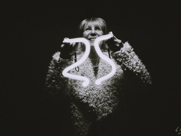 Light Painting pour sida sos a Namur