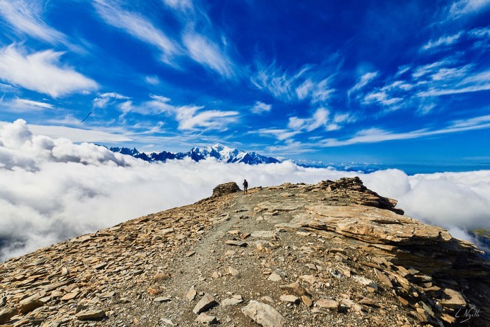 Ascension avec ma maman sur le mont Buet